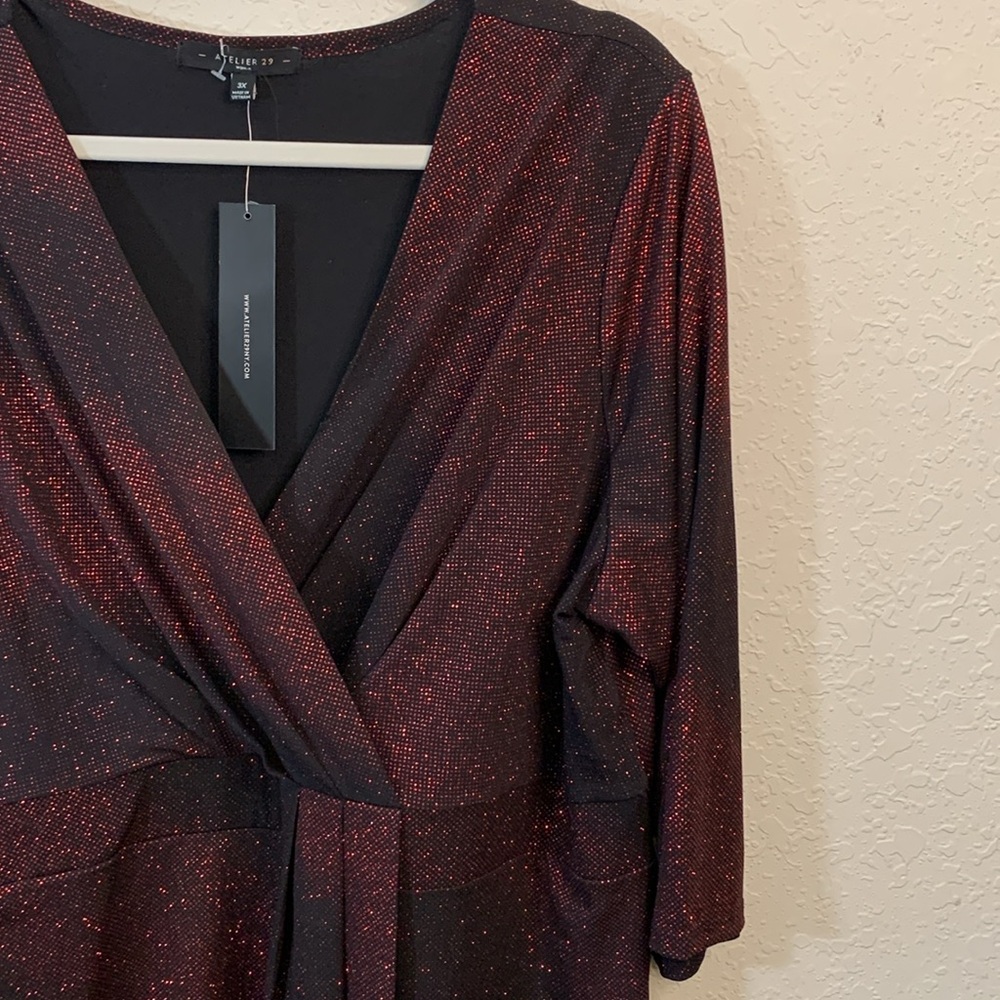 NWT Atelier 29 sparkly blouse - Picture 3 of 10